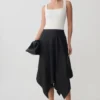 Aisling Ribbed Square Neck Sleeveless Top – Ivory Aisling Ribbed Square Neck Sleeveless Top – Ivory