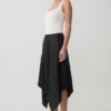 Aisling Ribbed Square Neck Sleeveless Top – Ivory Aisling Ribbed Square Neck Sleeveless Top – Ivory