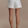 Aldea Cotton Shorts – White