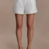 Aldea Cotton Shorts – White