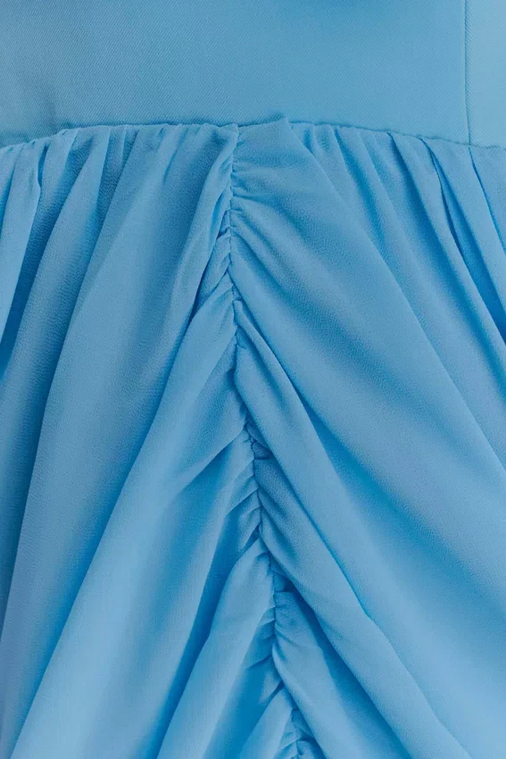 Alex Chiffon Maxi Dress – Blue Alex Chiffon Maxi Dress – Blue