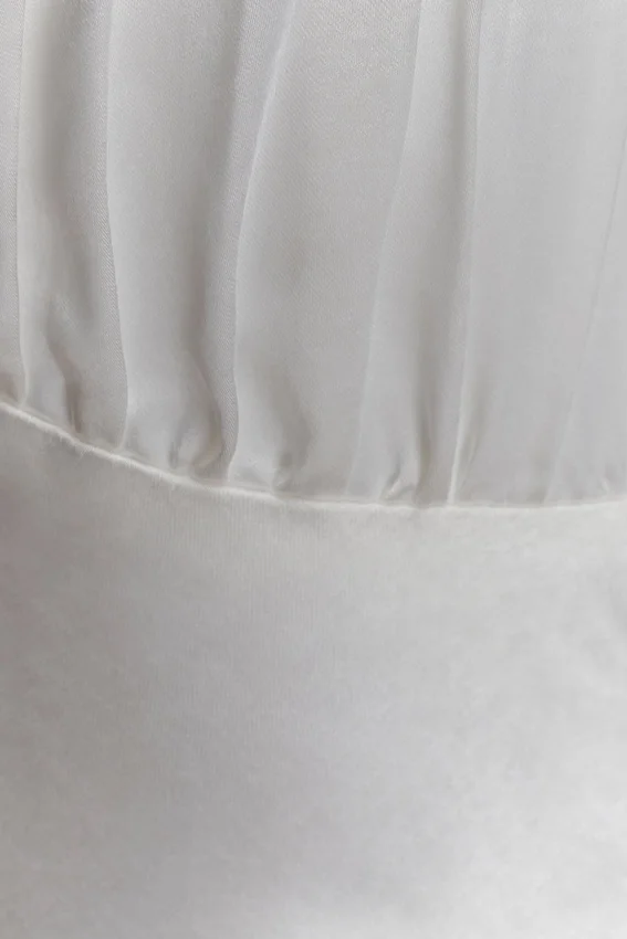 Alice Satin Halter Maxi Dress – White Alice Satin Halter Maxi Dress – White