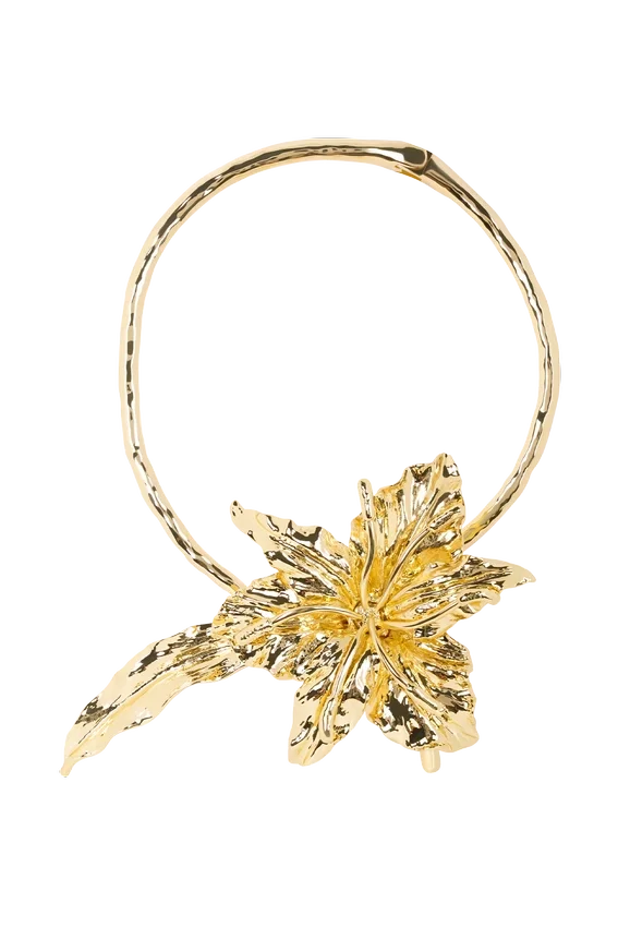 Allona Floral Choker – Gold Allona Floral Choker – Gold