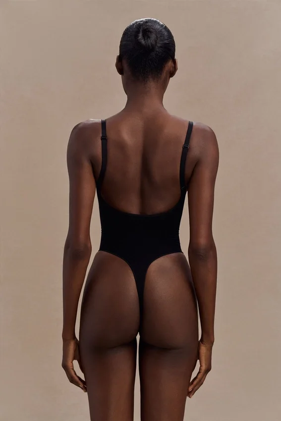 Alyssa Backless Shapewear Bodysuit – Black Alyssa Backless Shapewear Bodysuit – Black