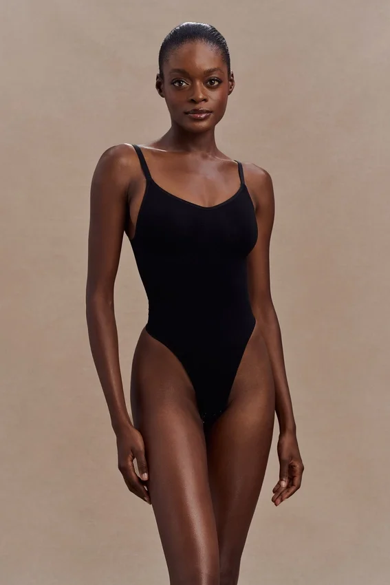Alyssa Backless Shapewear Bodysuit – Black Alyssa Backless Shapewear Bodysuit – Black