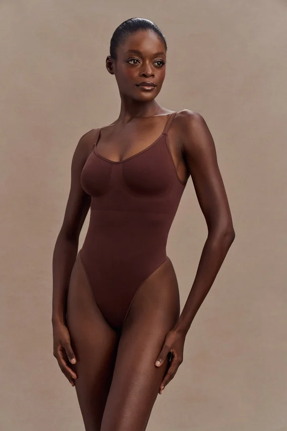 Alyssa Backless Shapewear Bodysuit – Espresso Alyssa Backless Shapewear Bodysuit – Espresso
