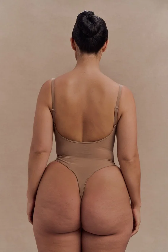 Alyssa Backless Shapewear Bodysuit – Latte Alyssa Backless Shapewear Bodysuit – Latte