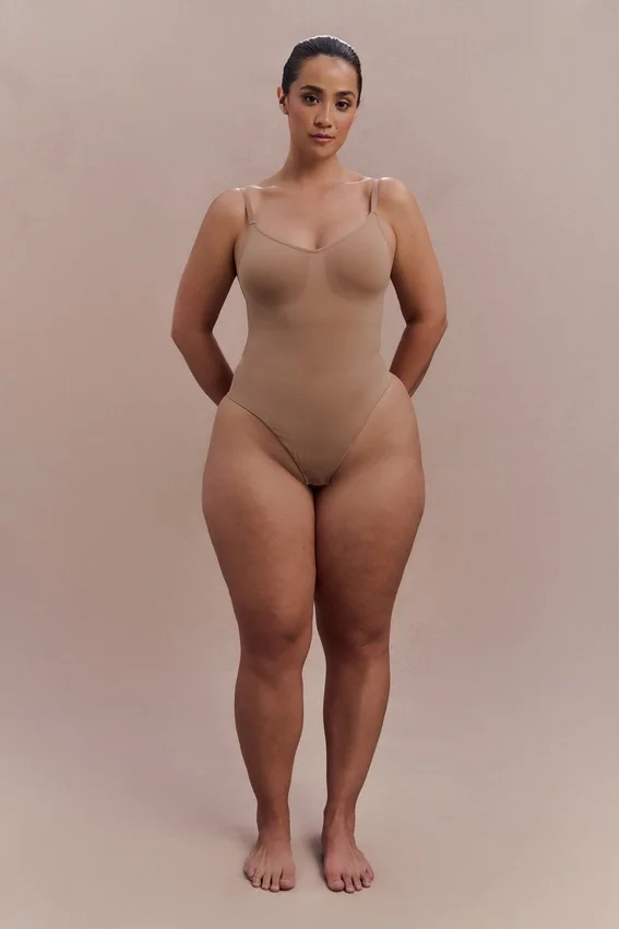 Alyssa Backless Shapewear Bodysuit – Latte Alyssa Backless Shapewear Bodysuit – Latte