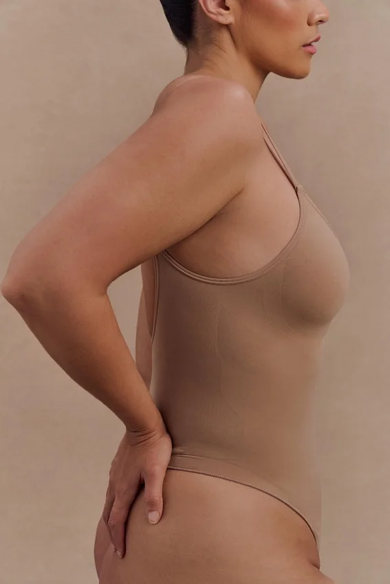 Alyssa Backless Shapewear Bodysuit – Latte Alyssa Backless Shapewear Bodysuit – Latte