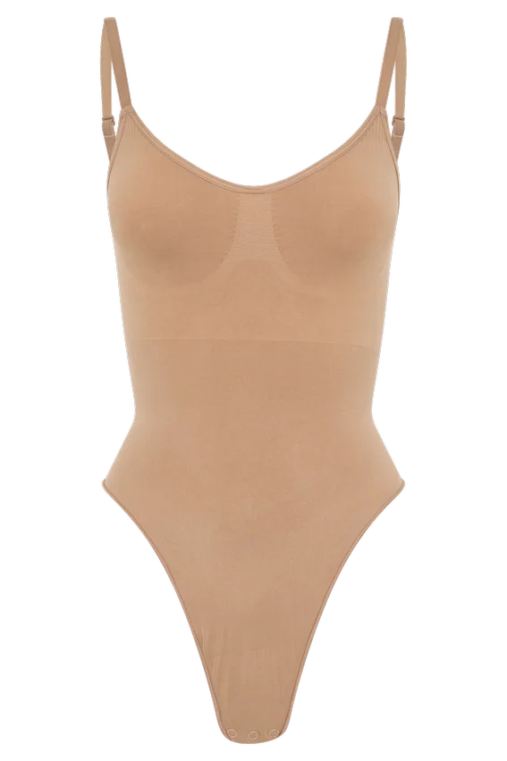 Alyssa Backless Shapewear Bodysuit – Latte Alyssa Backless Shapewear Bodysuit – Latte