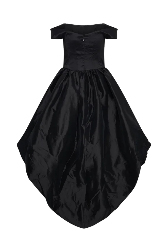 Amelia Bubble Maxi Dress – Black Amelia Bubble Maxi Dress – Black