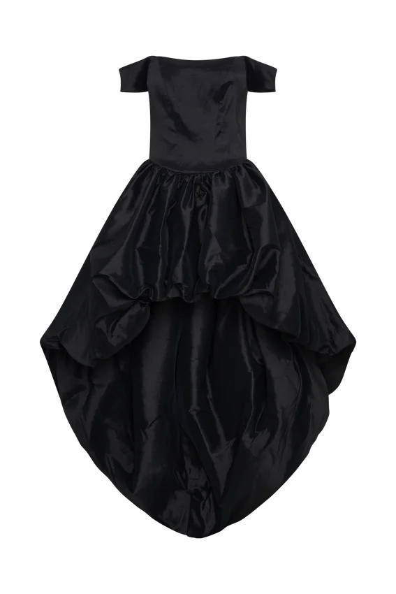 Amelia Bubble Maxi Dress – Black Amelia Bubble Maxi Dress – Black