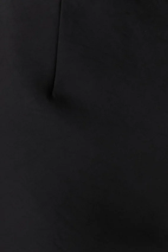 Anne Satin Mini Short – Black Anne Satin Mini Short – Black