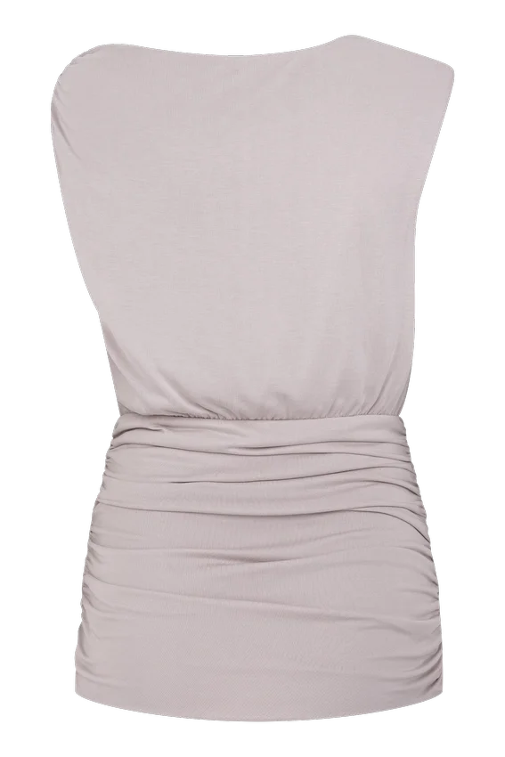 Anthony Short Sleeve Top – Taupe Anthony Short Sleeve Top – Taupe