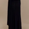 Arna Mesh Maxi Skirt – Black
