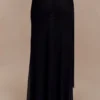 Arna Mesh Maxi Skirt – Black