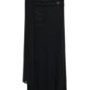 Arna Mesh Maxi Skirt – Black