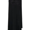Arna Mesh Maxi Skirt – Black