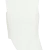 Astrid Asymmetric Sleeveless Suiting Top – White