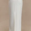 Astrid Suiting Midi Skirt – White
