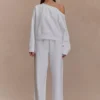 August Straight Leg Jogger – Ivory