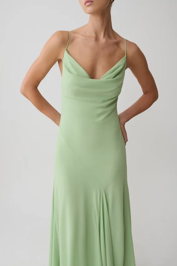 Aurelia Chiffon Maxi Dress – Sage Aurelia Chiffon Maxi Dress – Sage