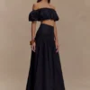 Autumn Maxi Skirt – Black