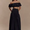 Autumn Maxi Skirt – Black