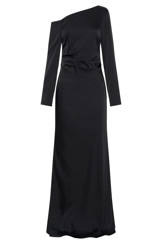 Avery Long Sleeve Maxi Dress – Black Avery Long Sleeve Maxi Dress – Black