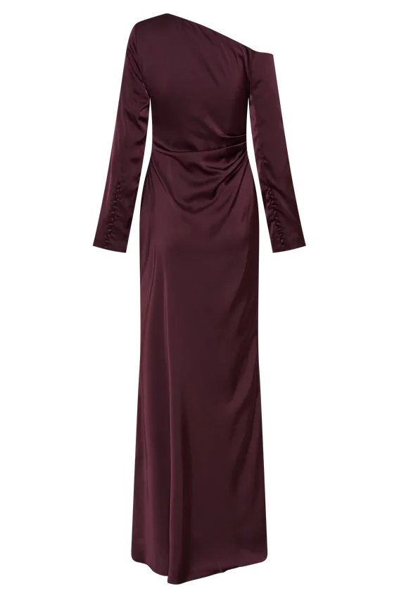 Avery Long Sleeve Maxi Dress – Plum Avery Long Sleeve Maxi Dress – Plum