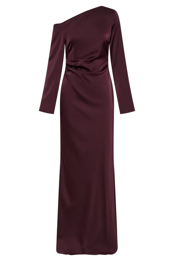 Avery Long Sleeve Maxi Dress – Plum Avery Long Sleeve Maxi Dress – Plum