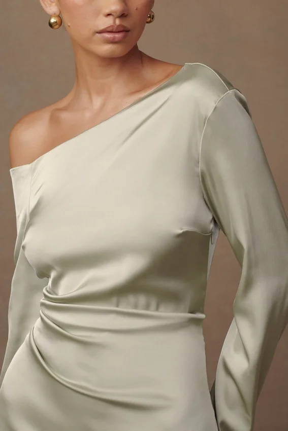 Avery Long Sleeve Maxi Dress – Sage Avery Long Sleeve Maxi Dress – Sage