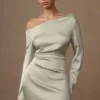 Avery Long Sleeve Maxi Dress – Sage Avery Long Sleeve Maxi Dress – Sage