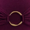 Azariah Long Sleeve Knit Midi Dress – Plum