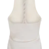 Bianca Satin Halter Top – Ivory