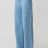 Caitlin Mid Rise Denim Jeans – Classic Blue