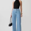 Caitlin Mid Rise Denim Jeans – Classic Blue