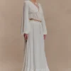Carlie Chiffon Maxi Skirt – Ivory Carlie Chiffon Maxi Skirt – Ivory