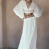 Carlie Chiffon Maxi Skirt – Ivory Carlie Chiffon Maxi Skirt – Ivory