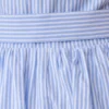 Cindy Collared Midi Dress – Blue Pinstripe