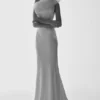 Clara Fishtail Maxi Skirt – White