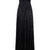 Coco Dropped Waist Maxi Dress – Black