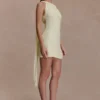 Daisie Chiffon Mini Dress – Lemon