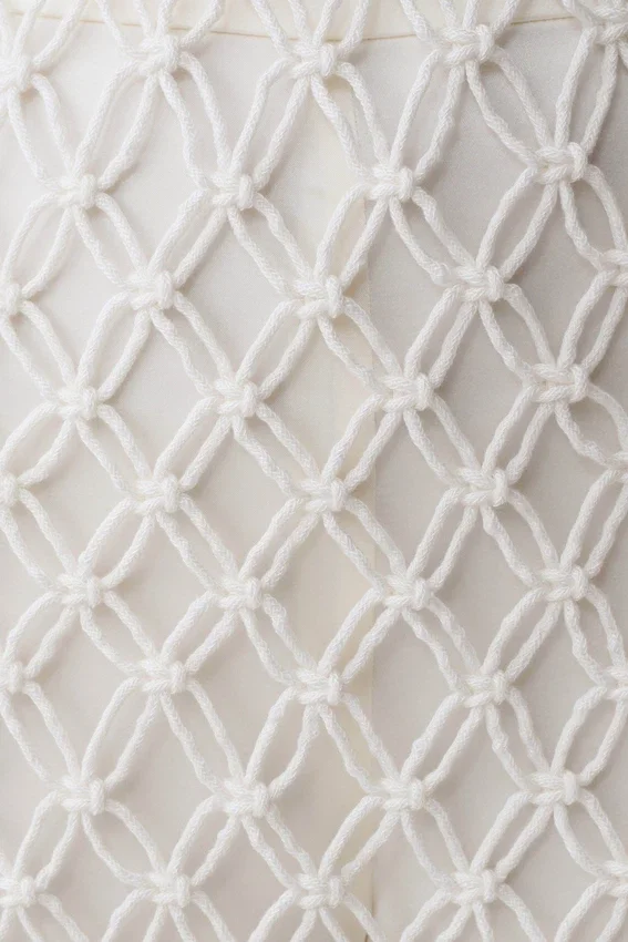 Devlin Macrame Tassel Mini Dress – Ivory Devlin Macrame Tassel Mini Dress – Ivory