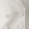 Elara Cropped Collared Jacket – Ivory Elara Cropped Collared Jacket – Ivory