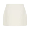Elara Suiting Mini Skirt – Ivory