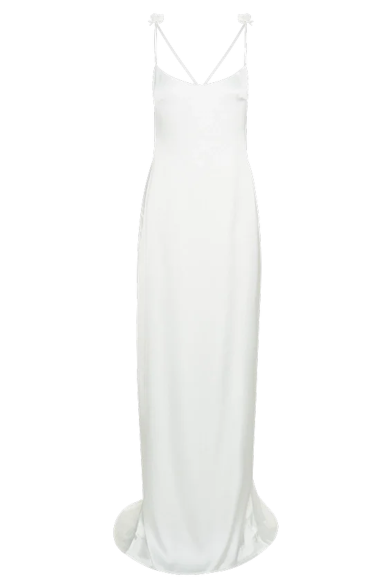 Elenora Rose Gown – White Elenora Rose Gown – White
