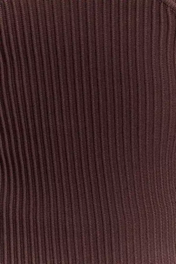 Elodie Strapless Cupped Knit Top – Chocolate Elodie Strapless Cupped Knit Top – Chocolate