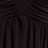 Emory Jersey Cape Maxi Dress – Chocolate