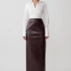 Eugenia Wrap Cotton Shirt – White
